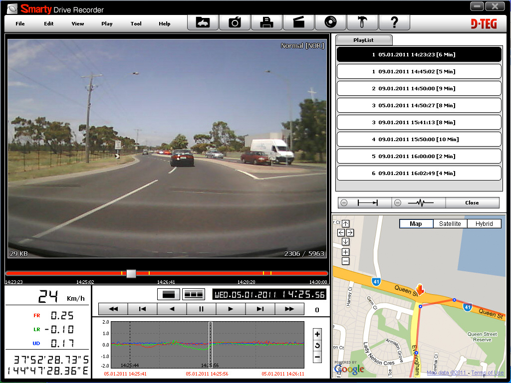 smart drive recorder view